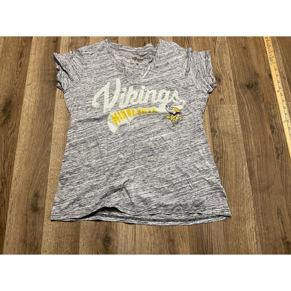 Carl Banks Shirt, Women's Size XL, Gray, Vikings Minnesota, Football
